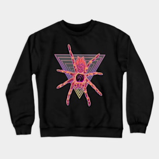 Tarantula “Vaporwave” Triangle V35 (Invert Glitch) Crewneck Sweatshirt